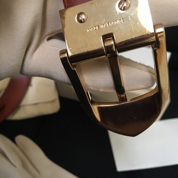 Authentic LV Brown Epi Belt, preowned - Picture 4 of 8